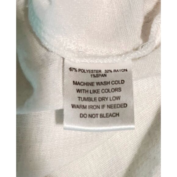 Fyve Fairycore Cottagecore White Bohochic Sleeveless Crocheted Applique Top 2X - Picture 4 of 5